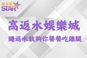 最高返水娛樂城